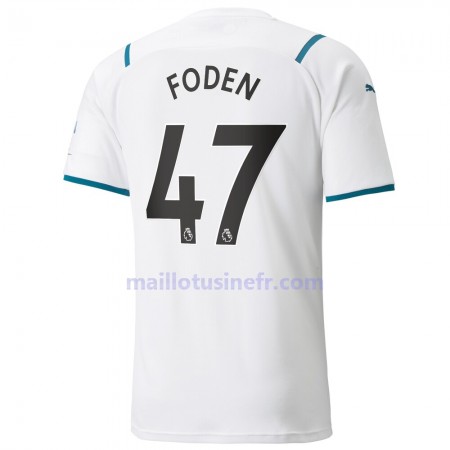 Maillot de Foot Manchester City Phil Foden 47 Extérieur 2021-22